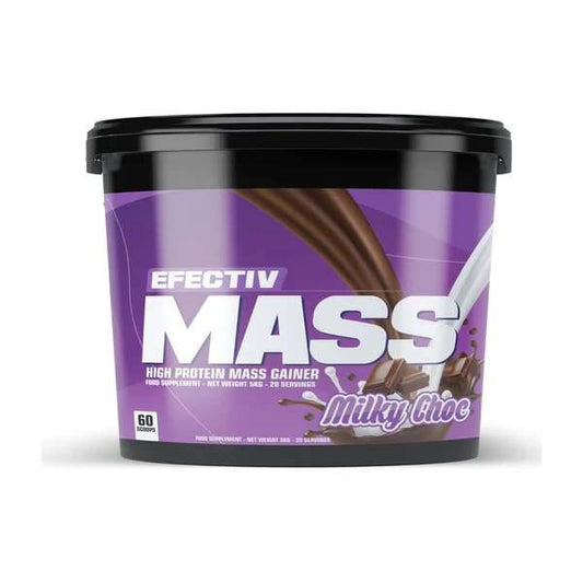 Efectiv Nutrition Mass, Milky Choc - 5000 grams