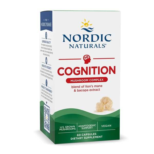 Nordic Naturals Cognition Mushroom Complex - 60 vcaps