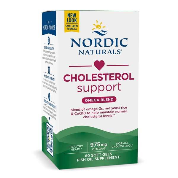 Nordic Naturals Cholesterol Support - 60 softgels