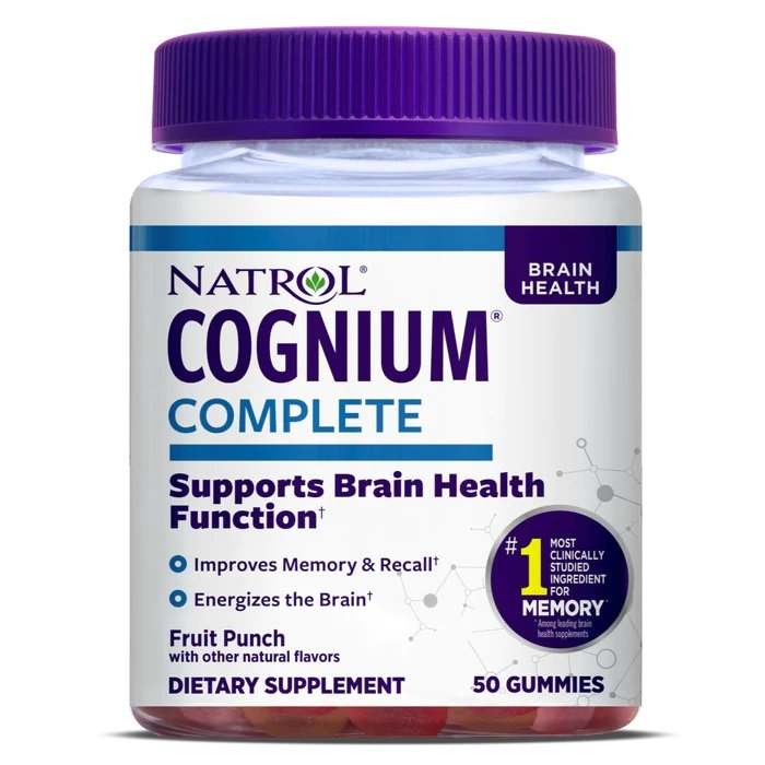 Natrol Cognium Complete, Fruit Punch - 50 gummies