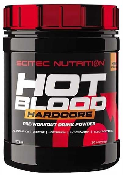 SciTec Hot Blood Hardcore, Pink Lemonade - 375 grams