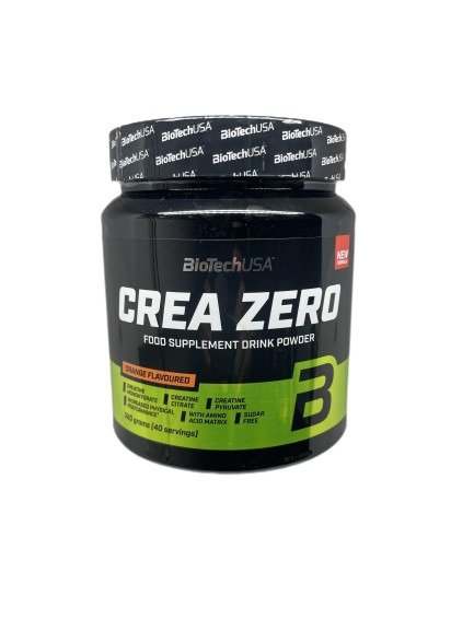 BioTechUSA Crea Zero, Orange - 320 grams