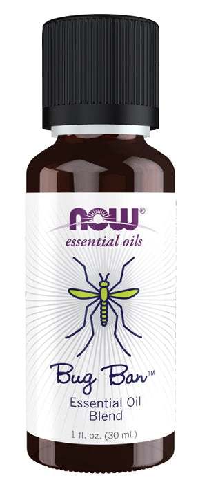 NOW Foods Essential Oil, Bug Ban - 30 ml.