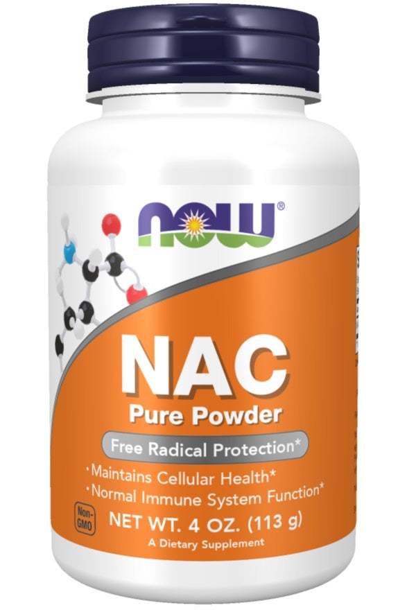 NOW Foods NAC, Pure Powder - 113 grams