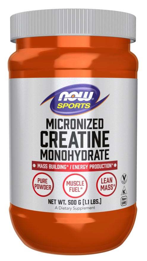 NOW Foods Micronized Creatine Monohydrate - 500 grams