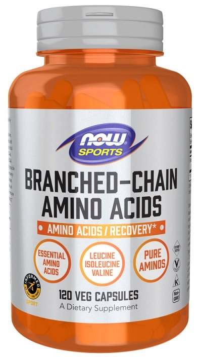 NOW Foods Branched-Chain Amino Acids - 120 vcaps