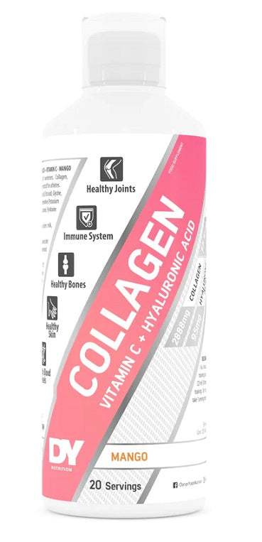 Dorian Yates Liquid Collagen + Vitamin C + Hyaluronic acid, Mango - 500 ml.