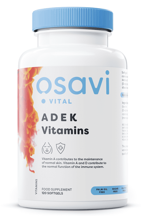 Osavi ADEK Vitamins - 120 softgels