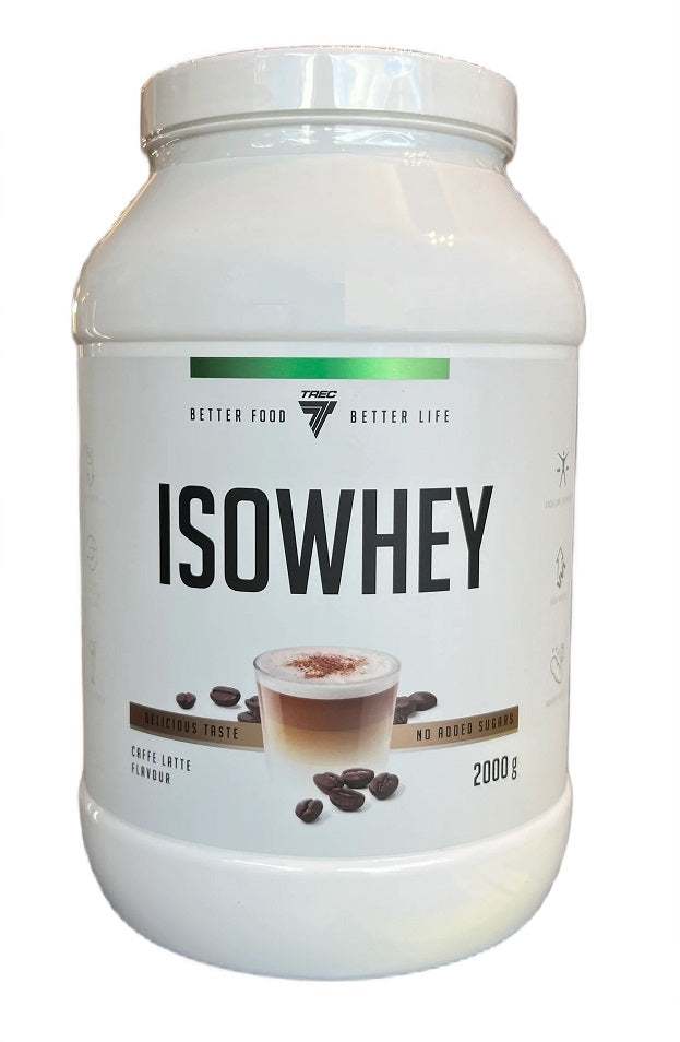 Trec Nutrition Isowhey, Caffe Latte - 2000 grams