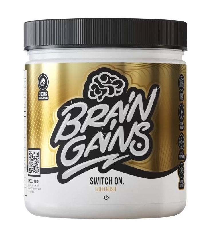 Brain Gains Switch On, Gold Rush - 225 grams