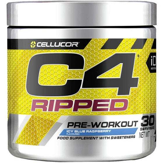 Cellucor C4 Ripped, Icy Blue Raspberry (EAN 5056569900201) - 189 grams