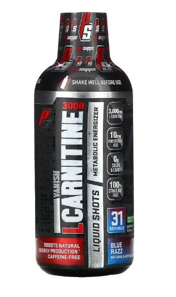 Pro Supps L-Carnitine 3000, Blue Razz - 473 ml.