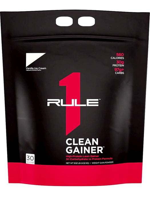 Rule One R1 Clean Gainer, Vanilla Ice Cream - 4320 grams