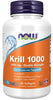 NOW Foods Krill Oil, 1000mg Double Strength - 60 softgels