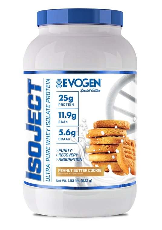 Evogen IsoJect, Peanut Butter Cookie - 832 grams