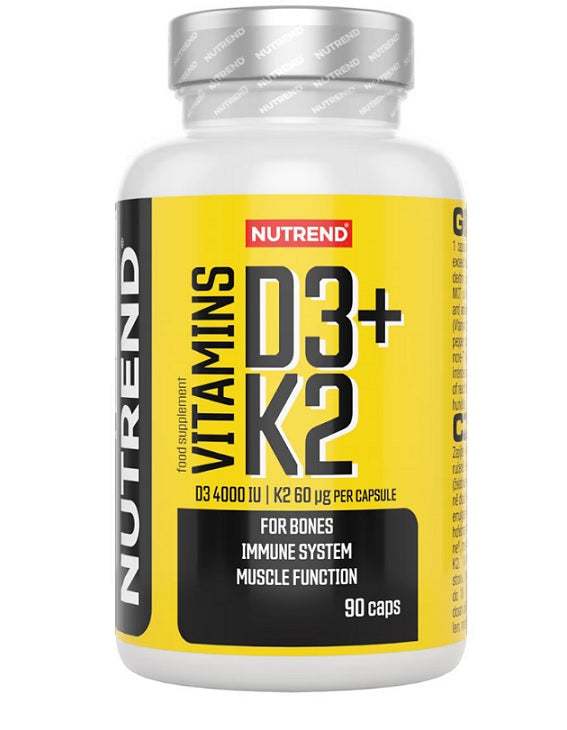 Nutrend Vitamins D3 + K2 - 90 caps