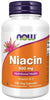 NOW Foods Niacin, 500mg - 100 vcaps