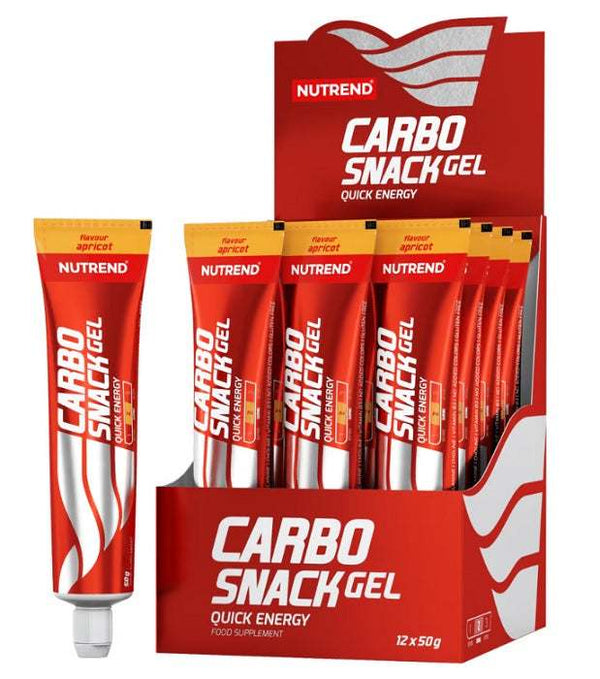 Nutrend Carbosnack Tube, Apricot - 12 x 50g