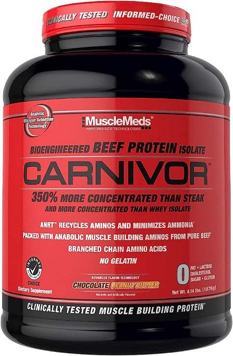 MuscleMeds Carnivor, Chocolate Peanut Butter - 1876 grams