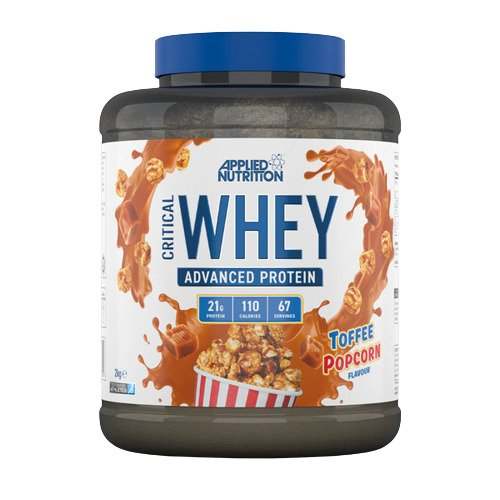 Applied Nutrition Critical Whey, Toffee Popcorn - 2000 grams