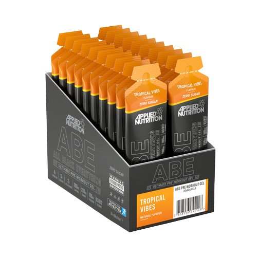 Applied Nutrition ABE - All Black Everything Gel, Tropical Vibes - 20 x 60g