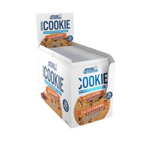 Applied Nutrition Critical Cookie, Salted Caramel & Chocolate Chip - 12 x 85g