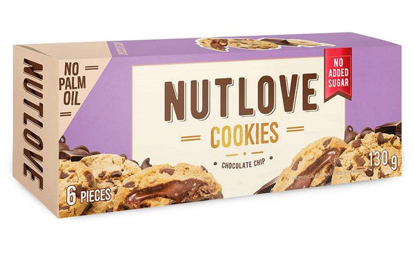 Allnutrition Nutlove Cookies, Chocolate Chip - 6 cookies