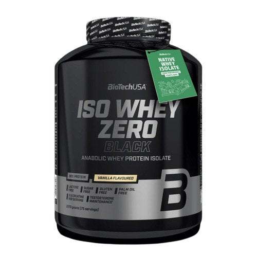 BioTechUSA Iso Whey Zero Black, Vanilla - 2270 grams