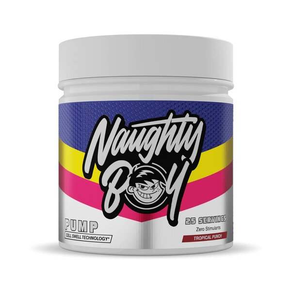 Naughty Boy Pump, Tropical Punch - 400 grams