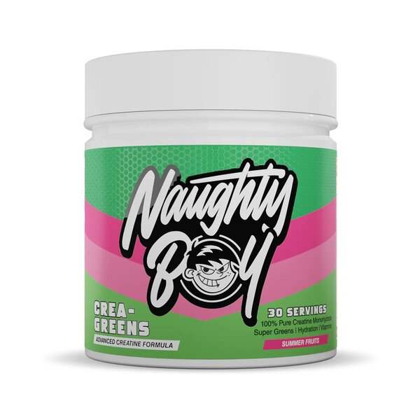 Naughty Boy Crea-Greens, Summer Fruits - 270 grams