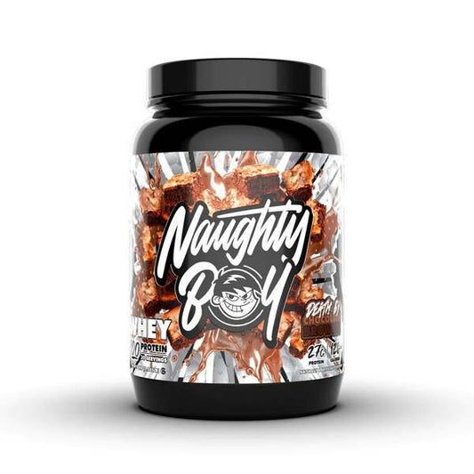 Naughty Boy Whey 100, Death by Chocolate Brownie - 1000 grams