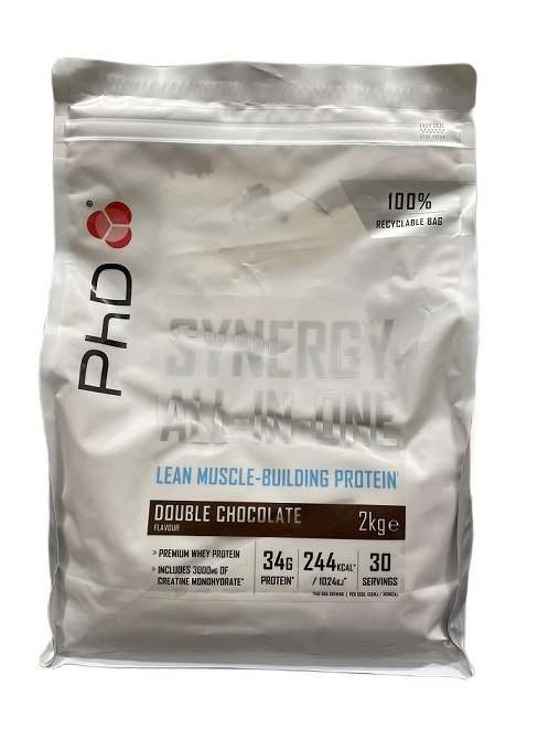 PhD Synergy All-In-One, Double Chocolate - 2000 grams