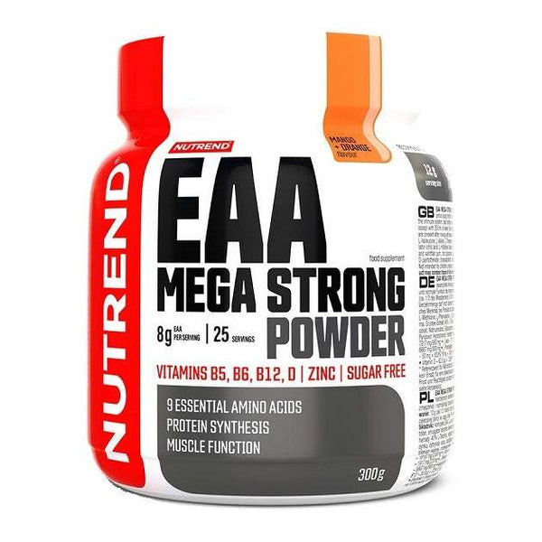 Nutrend EAA Mega Strong Powder, Mango + Orange - 300 grams