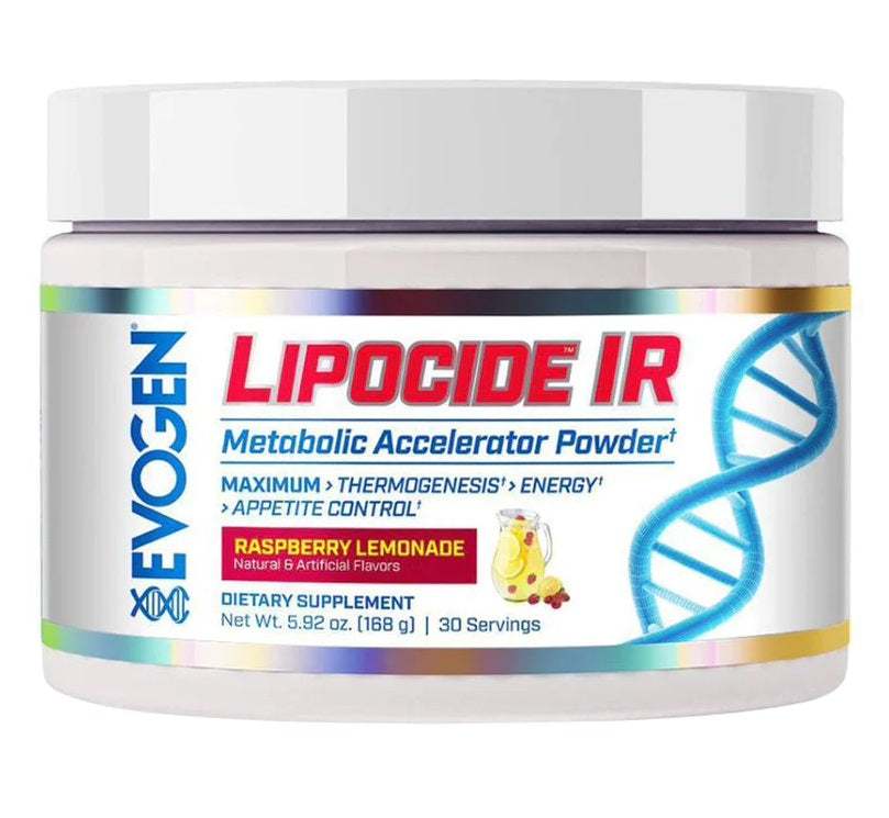 Evogen Lipocide IR, Raspberry Lemonade - 168 grams