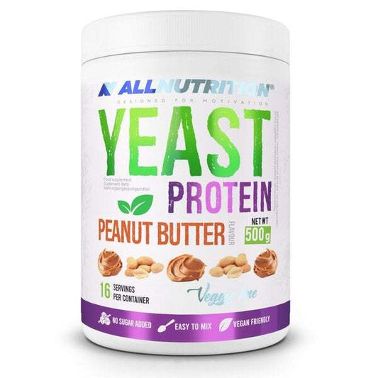 Allnutrition Yeast Protein, Peanut Butter - 500 grams