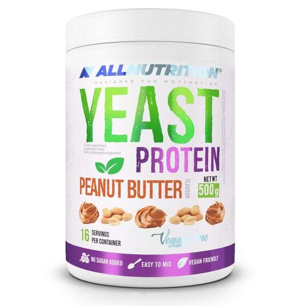 Allnutrition Yeast Protein, Peanut Butter - 500 grams