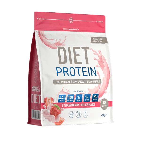 Applied Nutrition Diet Whey, Strawberry Milkshake - 450 grams