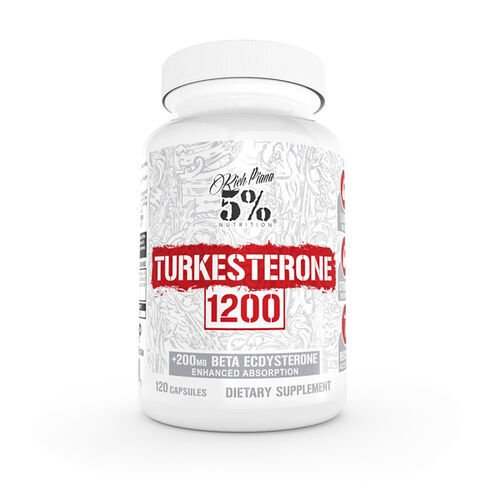 5% Nutrition Turkesterone 1200 - 120 caps