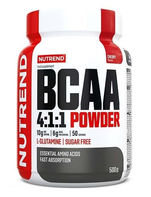 Nutrend BCAA 4:1:1 Powder, Cherry - 500 grams