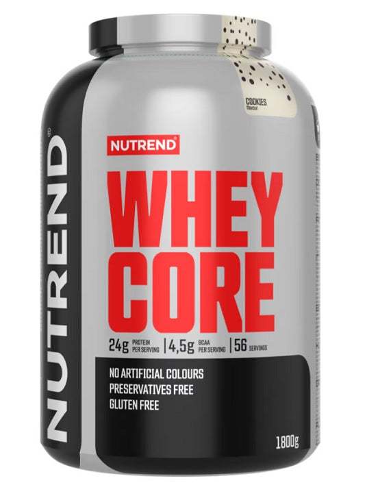 Nutrend Whey Core, Cookies - 1800 grams