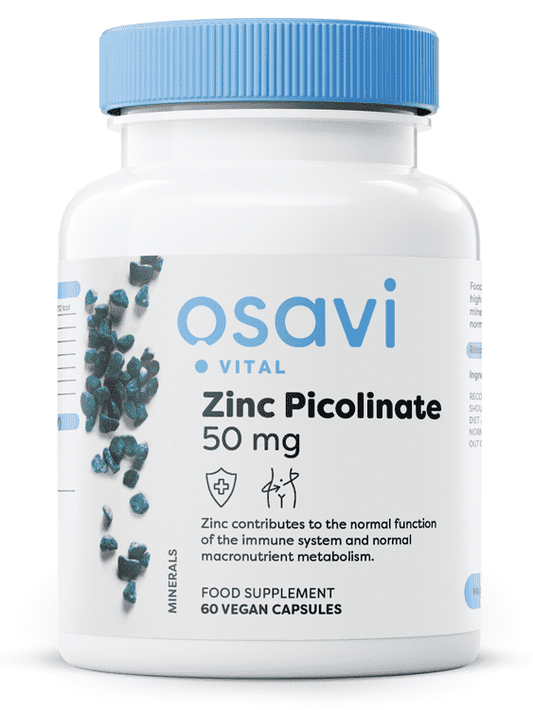 Osavi Zinc Picolinate, 50mg - 60 vegan caps