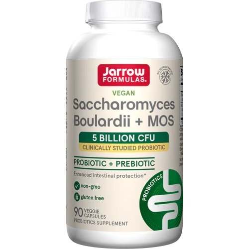 Jarrow Formulas Saccharomyces Boulardii + MOS - 90 vcaps