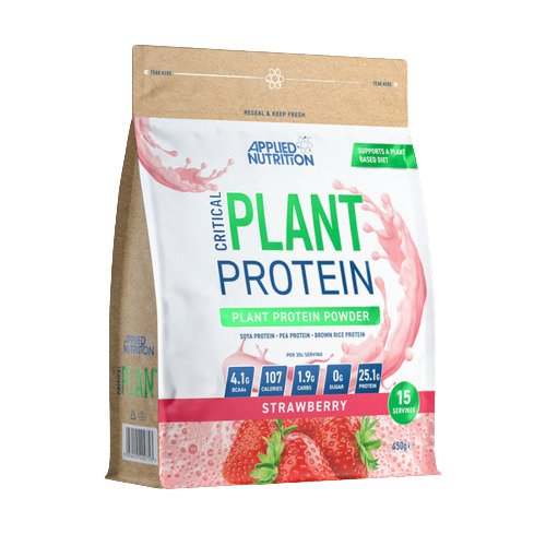 Applied Nutrition Critical Plant Protein, Strawberry - 450 grams