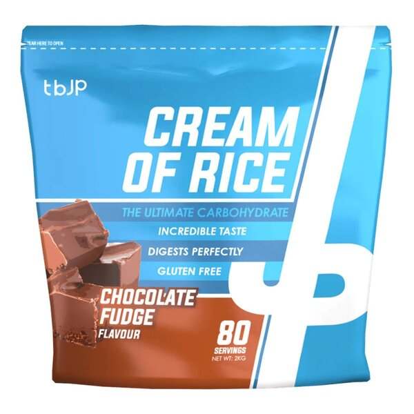 Trained by JP Cream of Rice, Chocolate Fudge - 2000 grams