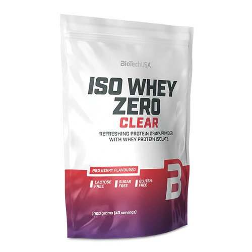 BioTechUSA Iso Whey Zero Clear, Red Berry - 1000 grams