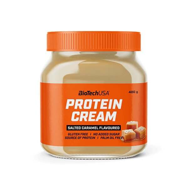 BioTechUSA Protein Cream, Salted Caramel - 400 grams