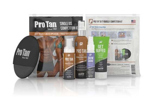 Pro Tan Single Show Competition Color Super Dark Mini Kit