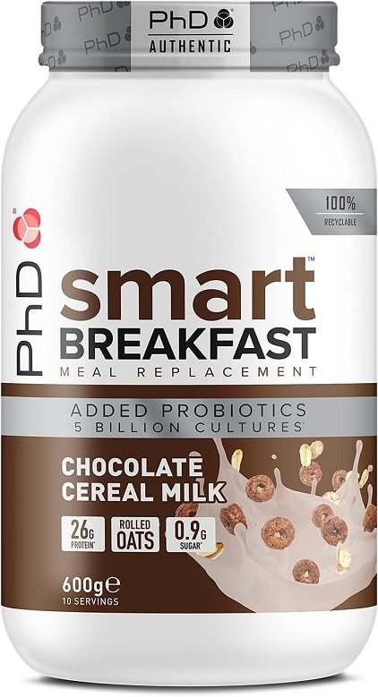 PhD Smart Breakfast, Chocolate Cereal Milk - 600 grams