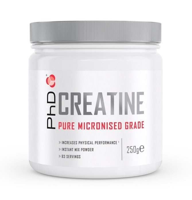 PhD Creatine Pure Micronised Grade - 250 grams