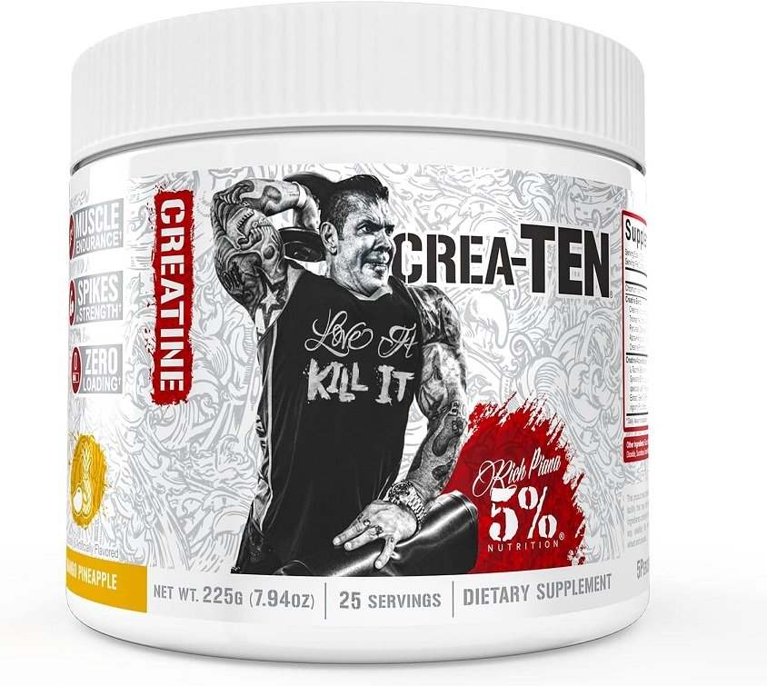 5% Nutrition Crea-TEN - Legendary Series, Mango Pineapple - 225 grams